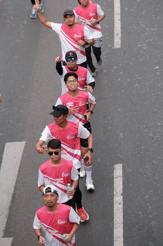 Race photo from Smartfren Run 2024 Vibes