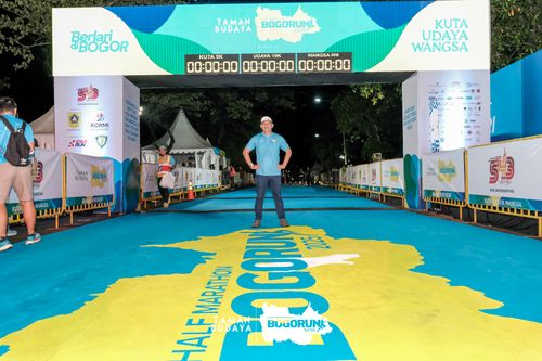 Race photo from Taman Budaya x BOGORUN 2025