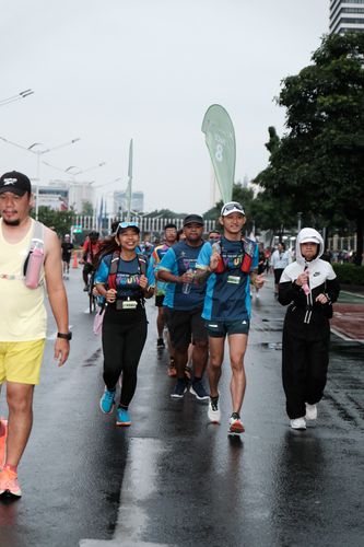 Race photo from Road to BAF Lions Run 2024