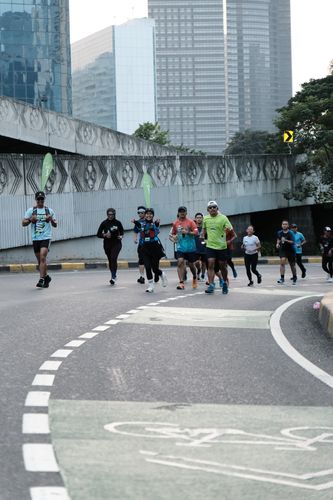 Race photo from Lari Bareng Yuk!