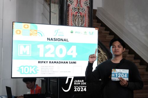 Race photo from Jabar Run 10K 2024