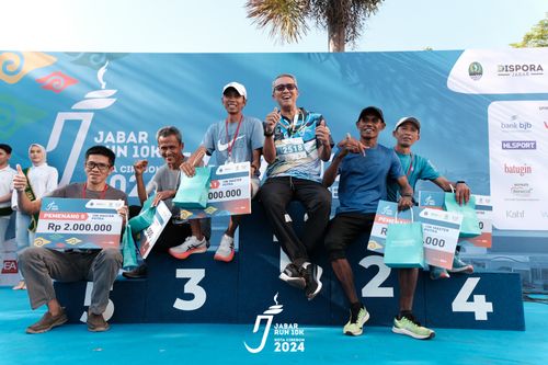 Race photo from Jabar Run 10K 2024