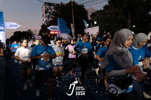 Race photo from Jabar Run 10K 2024