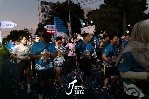 Race photo from Jabar Run 10K 2024