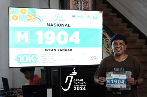 Race photo from Jabar Run 10K 2024