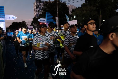 Race photo from Jabar Run 10K 2024