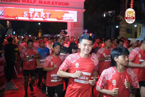 Race photo from Kediri Half Marathon 2025