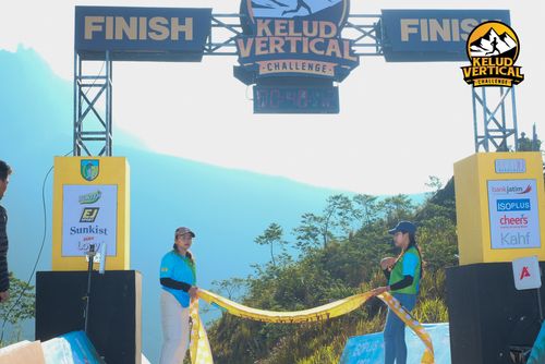 Race photo from Kelud Vertical Challenge 2024