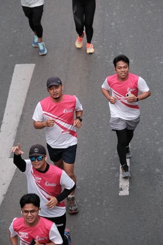 Race photo from Smartfren Run 2024 Vibes
