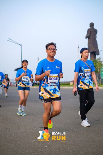 Race photo from ISOPlus Run 2024 Jakarta