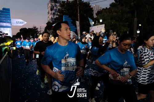 Race photo from Jabar Run 10K 2024
