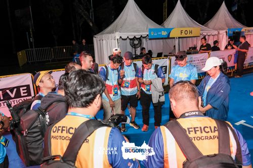 Race photo from Taman Budaya x BOGORUN 2025
