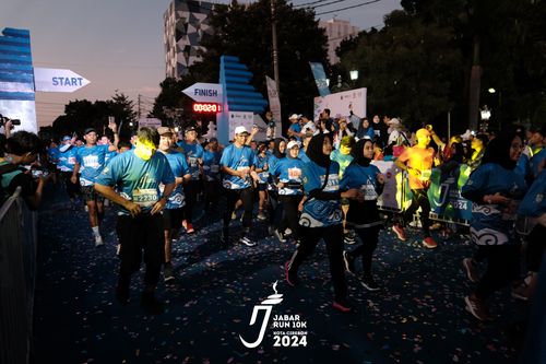 Race photo from Jabar Run 10K 2024