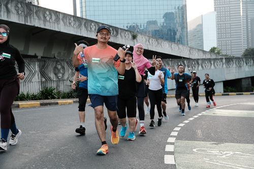 Race photo from Lari Bareng Yuk!