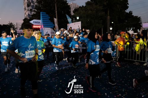 Race photo from Jabar Run 10K 2024