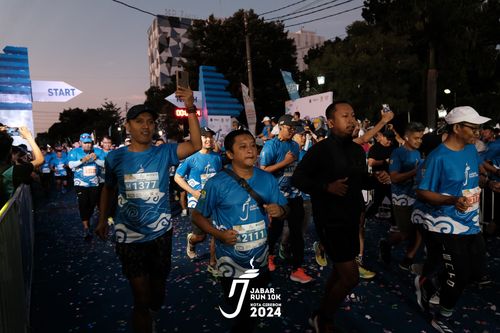 Race photo from Jabar Run 10K 2024