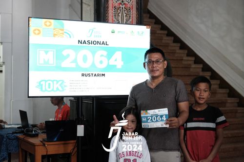 Race photo from Jabar Run 10K 2024
