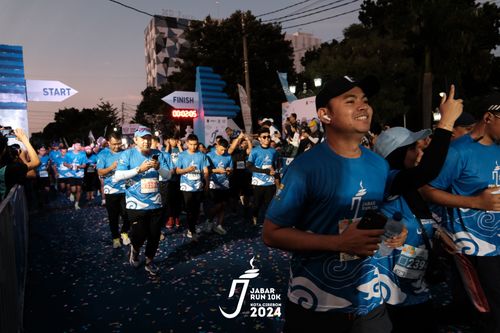 Race photo from Jabar Run 10K 2024