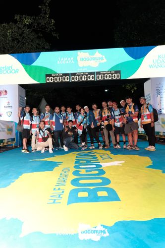 Race photo from Taman Budaya x BOGORUN 2025