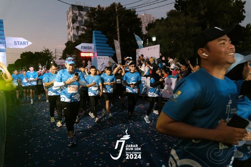 Race photo from Jabar Run 10K 2024
