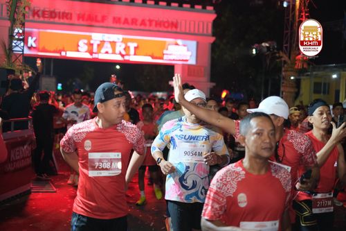 Race photo from Kediri Half Marathon 2025