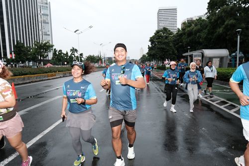 Race photo from Road to BAF Lions Run 2024