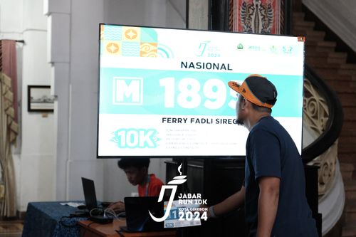 Race photo from Jabar Run 10K 2024
