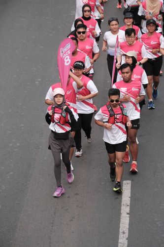 Race photo from Smartfren Run 2024 Vibes