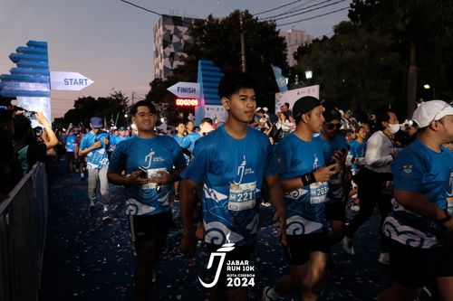 Race photo from Jabar Run 10K 2024
