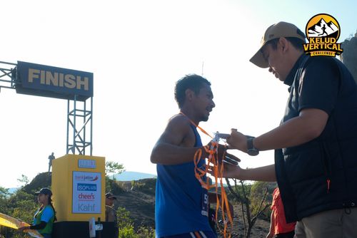 Race photo from Kelud Vertical Challenge 2024