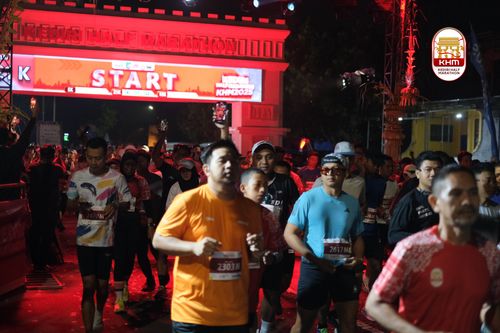 Race photo from Kediri Half Marathon 2025