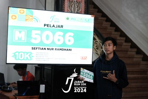Race photo from Jabar Run 10K 2024