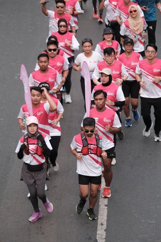 Race photo from Smartfren Run 2024 Vibes