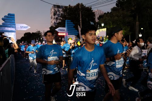 Race photo from Jabar Run 10K 2024