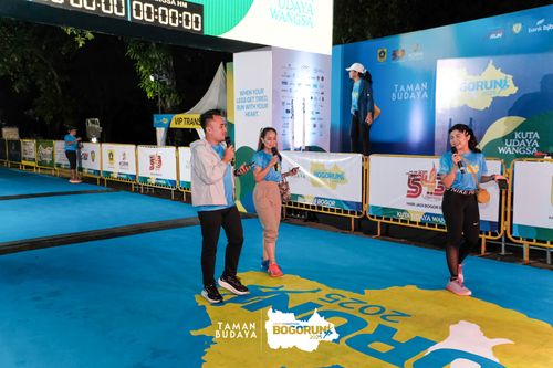 Race photo from Taman Budaya x BOGORUN 2025