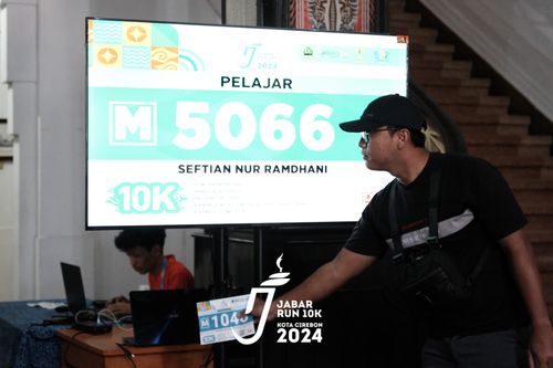 Race photo from Jabar Run 10K 2024