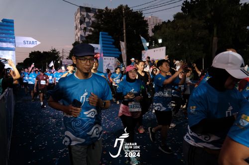 Race photo from Jabar Run 10K 2024