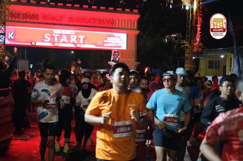 Race photo from Kediri Half Marathon 2025