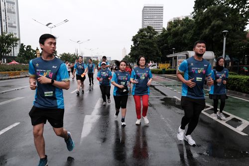 Race photo from Road to BAF Lions Run 2024