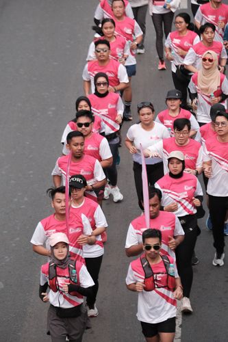 Race photo from Smartfren Run 2024 Vibes
