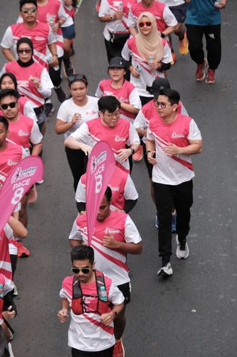 Race photo from Smartfren Run 2024 Vibes