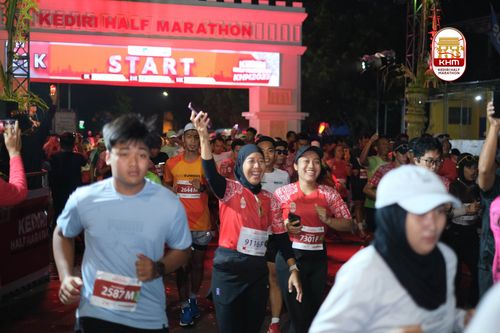 Race photo from Kediri Half Marathon 2025