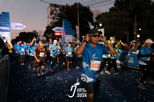Race photo from Jabar Run 10K 2024