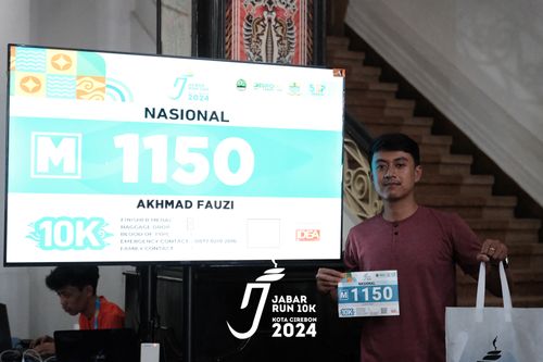 Race photo from Jabar Run 10K 2024