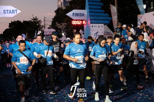 Race photo from Jabar Run 10K 2024