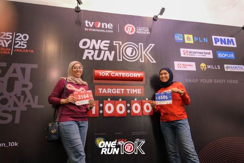 Race photo from ONE RUN 10K 2025