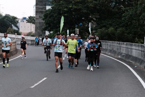 Race photo from Lari Bareng Yuk!
