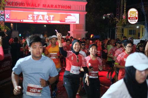 Race photo from Kediri Half Marathon 2025