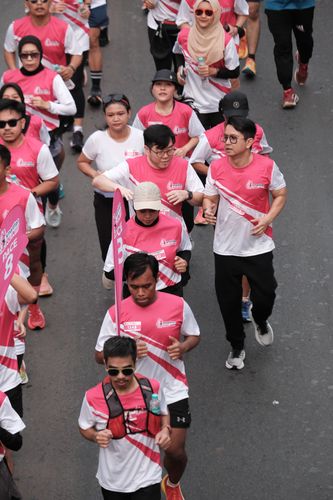 Race photo from Smartfren Run 2024 Vibes