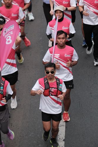 Race photo from Smartfren Run 2024 Vibes